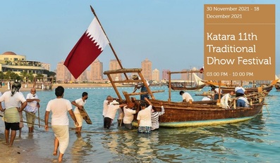 Katara 11th Traditional Dhow Festival 2021 sets sail from Nov 30